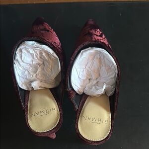 ALEXANDRE BIRMAN Regina Baroque Velvet Brocade High Heel Mule